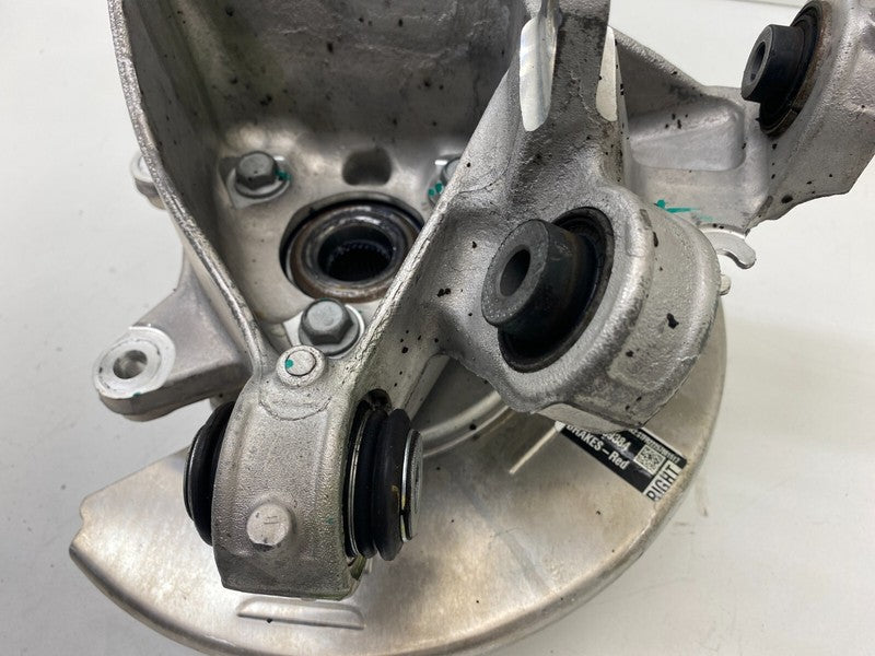 118841600F 20-24 Model Y Rear Right Spindle Knuckle w/ Wheel Hub & Dust Shield 1188416-00-F