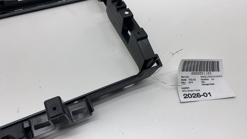 2012-2020 Tesla Model S X Media Control Unit Touch Screen Trim w/ Haza