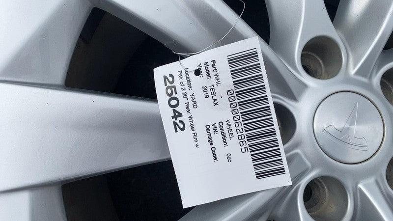 ⭕16-20 Tesla Model X 20" Wheel Rim 20x9.5 +40MM w/ Continental Tire 275/45R20 x2