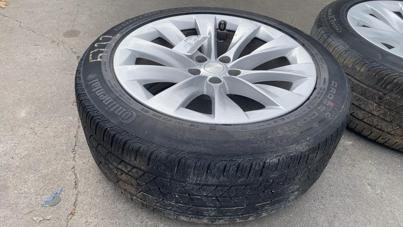 ⭕16-20 Tesla Model X 20" Wheel Rim 20x9.5 +40MM w/ Continental Tire 275/45R20 x2