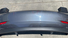 ⭕ 2021-2023 Tesla Model 3 Rear Bumper Cover w/ Park Assist Sensor Assy Gray PMNG