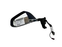 ⭕ 12-15 Model S Left Exterior Rear View Door Mirror LH Blue - PPSB 1041317-00-A