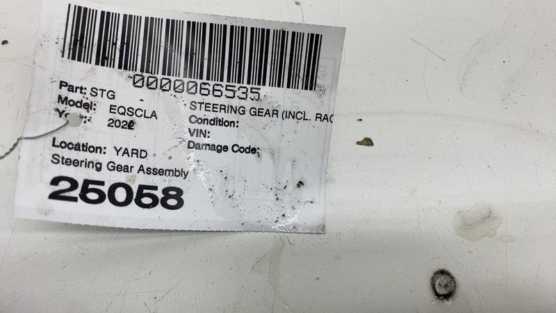 2974609900 ⭕ 2022-2024 EQS 450+ V297 Front Power Steering Gear Rack & Pinion RWD 2974609900