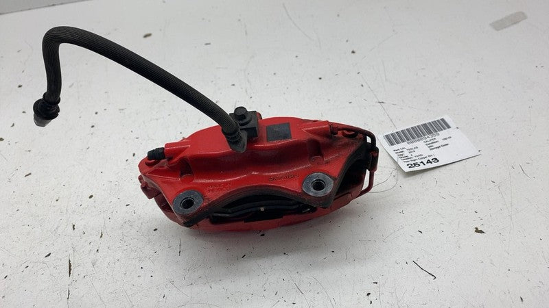 ⭕2016-2020 Model S Rear Right Brembo Caliper w/ Brake Hose Line Red 10