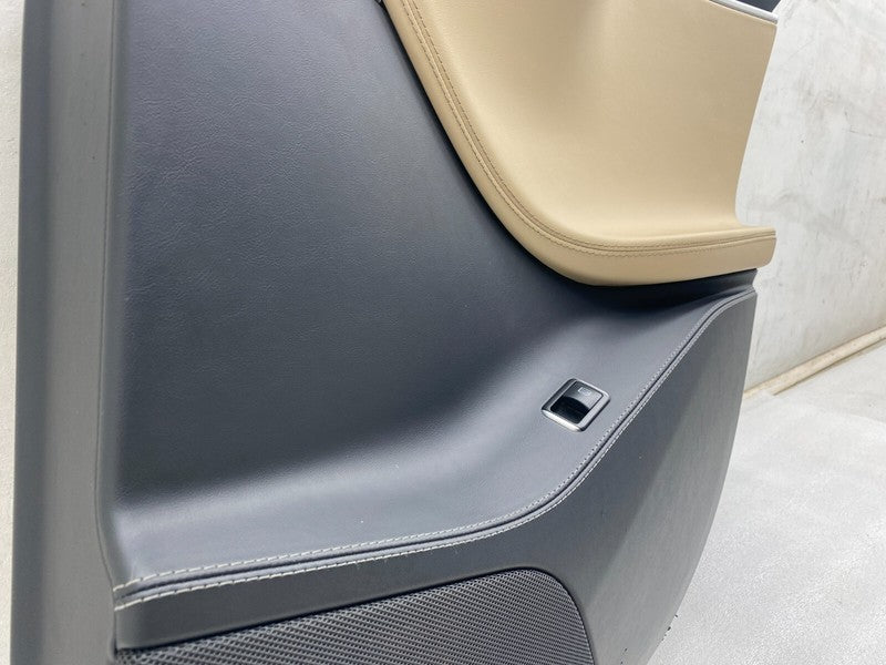 100810512L ⭕12-20 Tesla Model S Rear Passenger Side Door Panel Trim Card Right 1008105-12-L