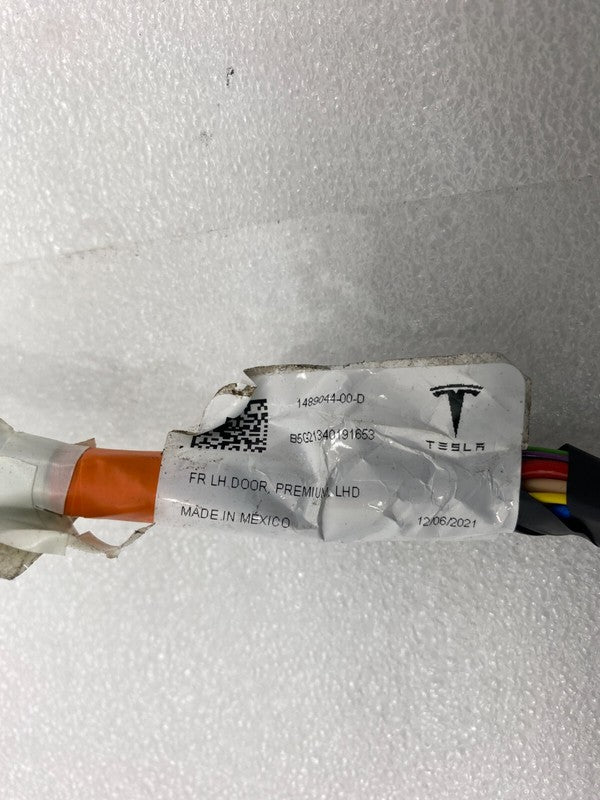 148904400D ⭕ 2020-2024 Tesla Model Y Front Left Door Wiring Harness Cable Wire 1489044-00-D