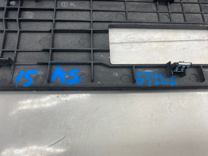 12-20 Model S Center Console Floor Finisher Rubber Mat & Cup Holder 10