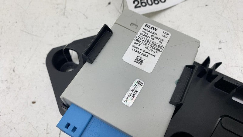 ⭕ 2018 BMW i3 I01 Fuel Tank Control Module Unit w/ Support Mount Brack