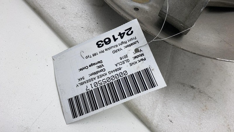 A1664210220 16-19 Mercedes-Benz GLE350 Front Right Spindle Knuckle w/ Hub & Speed Sensor RWD