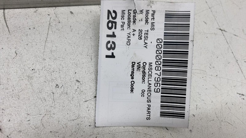 ⭕25-26 Model Y Front Luggage Storage Compartment Frunk Support Beam 20