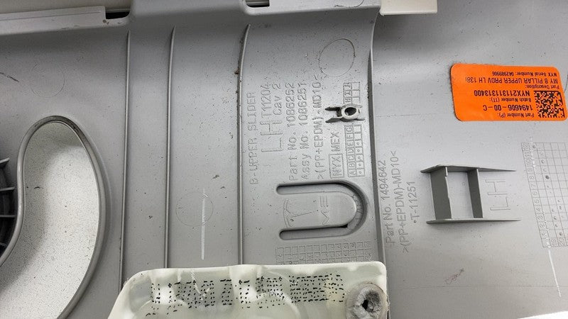 ⭕2020-2023 Model Y Driver Side B-Pillar Upper Trim Cover Panel Left 14