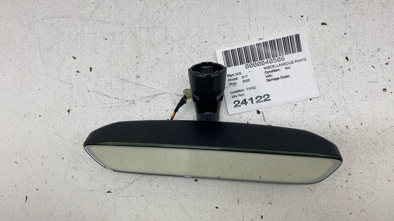 E11 038122 ⭕ 2022 2023 2024 Rivian R1T R1S Front Interior Rear View Mirror w/ Auto Dimming