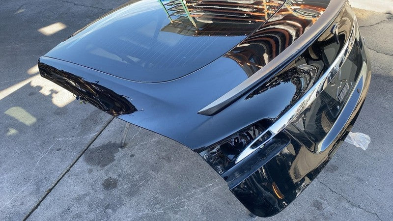 ⭕ 12-15 Tesla Model S Rear Tailgate Hatch Liftgate Panel Assembly Blac