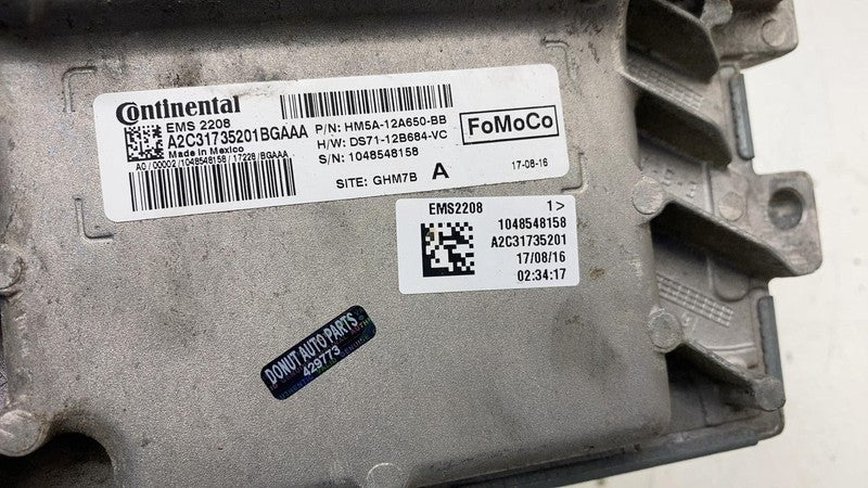 2016 2017 2018 Ford C-Max Engine Control Computer Module Unit HM5A-12A