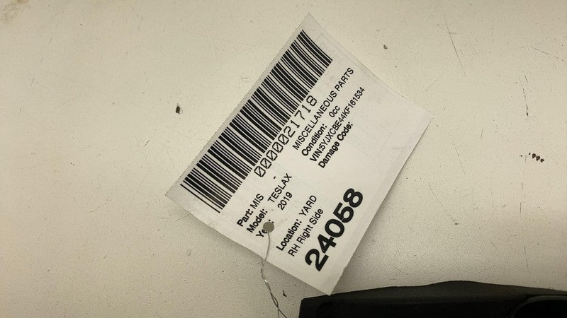 ⭕16-20 Tesla Model X Right B-Pillar Applique Trim Molding w/ Camera 10