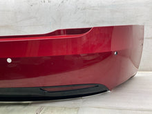 ⭕ 2016-2020 Tesla Model S MS Rear Bumper Cover Red w/ Park Sensor Holes Assembly
