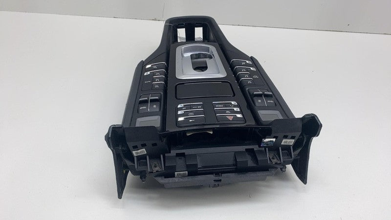 7P5863419 2011-2017 Porsche Cayenne Front Center Console Switch Control Panel Trim Black
