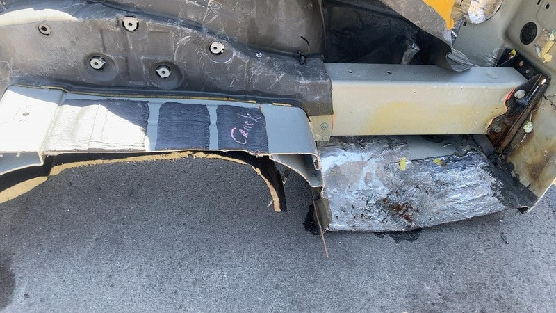 ⭕2016-2020 Tesla Model X Rear Right Quarter Fender Frame Panel Cutout Black PBSB