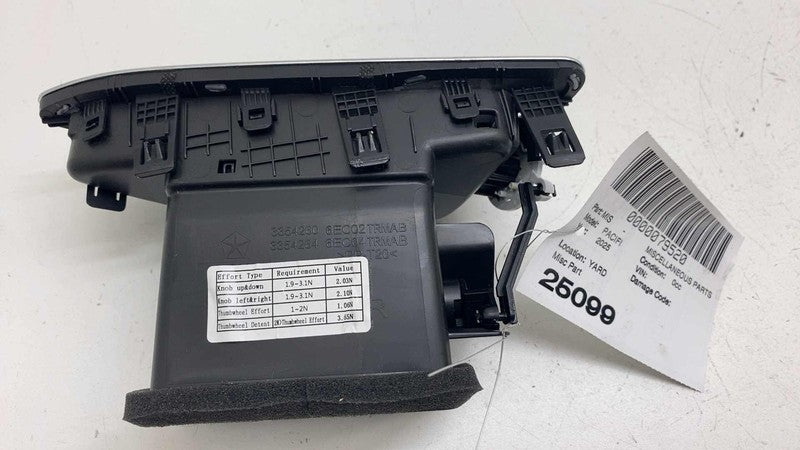 6EC02TRM AB ⭕ 2017-2025 Chrysler Pacifica Front Right Side Outer Air Vent Grille 6EC02TRMAB