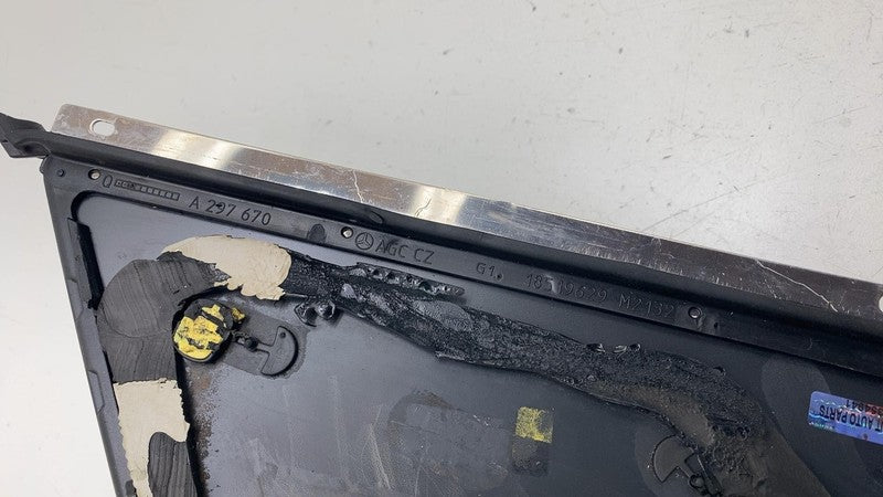 18519629 ⭕ 2022 EQS 450+ V297 Rear Driver Side Quarter Fixed Door Window Glass Left LH