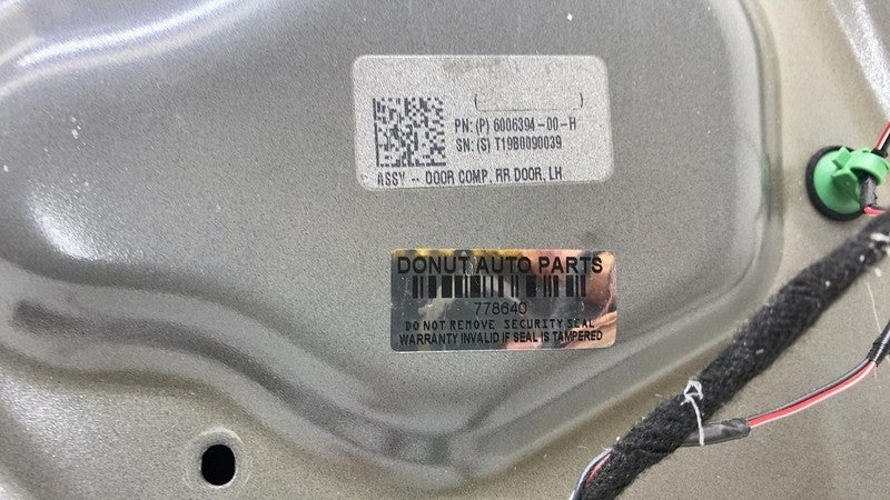 ⭕ 2012-2015 Tesla Model S MS Rear Driver Side Door Shell Panel Left LH