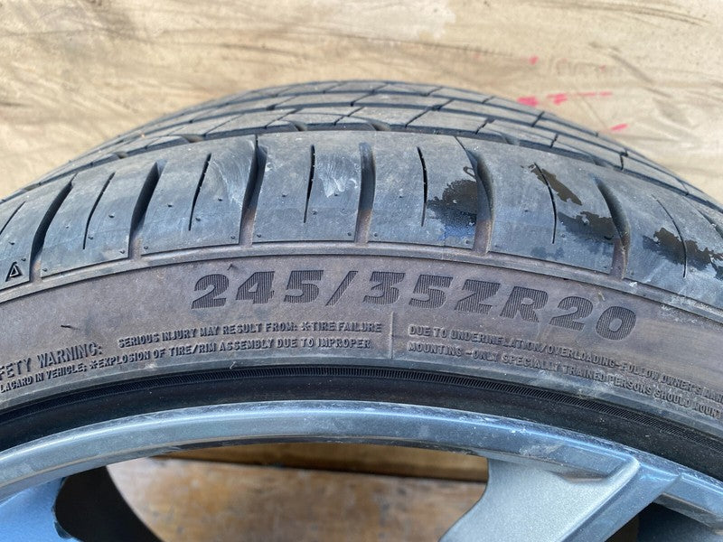 ⭕245/35 ZR20 PAIR of All Season Rear Wheel Rapier 20x9.5J w/ Fortune T