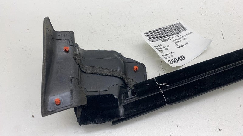 ⭕ 17-23 Model 3 Front Left Door Window Inner Belt Weatherstrip Seal 10