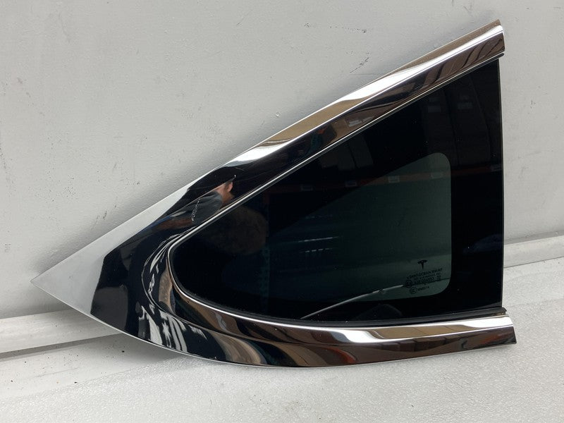 ⭕ 2016-2022 Tesla Model X MX Rear Passenger Side Quarter Window Glass 