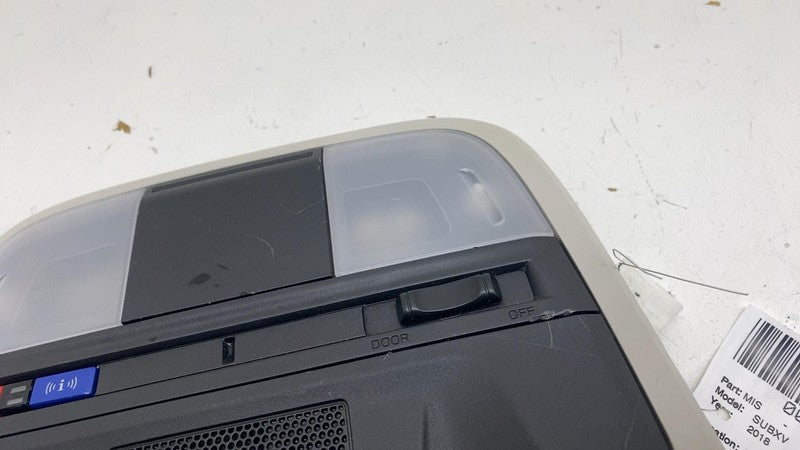VC12109 ⭕ 2018-2020 Subaru XV Crosstrek Front Roof Overhead Console Unit w/ SOS VC12-109