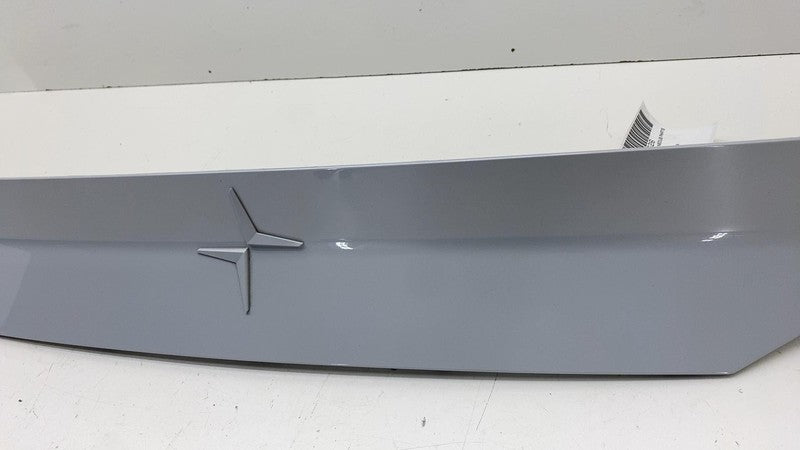 32259054 ⭕ 21-24 Polestar 2 Rear Trunk Lid Spoiler Lip Molding Trim Assy Silver 32259054