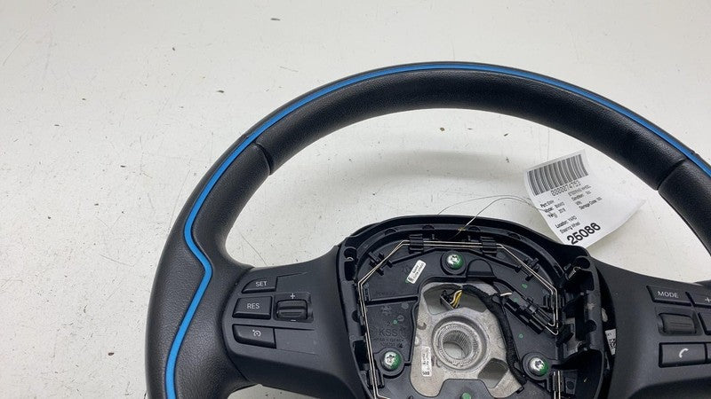 6870159-02 ⭕ 2014-2021 BMW i3 I01 Front Multifunction Steering Wheel Black Assy 6870159-02