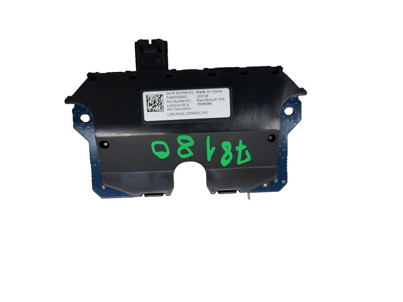 1102033 00 A ⭕ 2017-2022 Tesla Model 3 Rear USB/AUX Control Unit Hub Module OEM 1102033-00-A