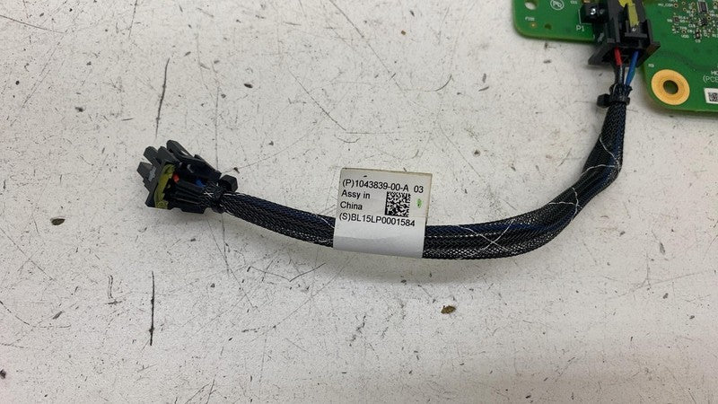 ⭕ 16-20 Model X PCBA HV High Voltage Battery Standby Supply Board 1042