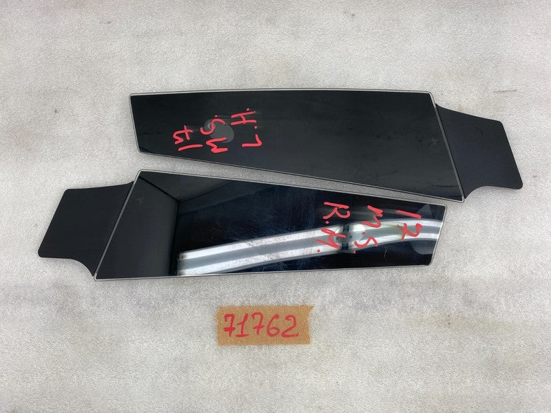 108389900B ⭕ 16-20 Tesla Model S Left & Right B-Pillar Glass Applique & Camera 1092307-00-B