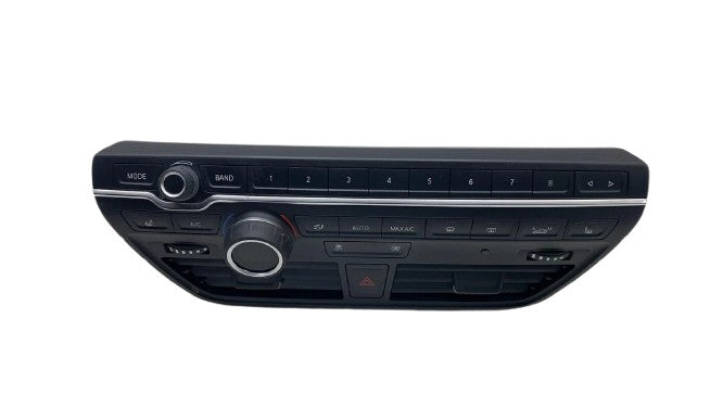 937912501 ⭕2014-2021 BMW i3 Hybrid Radio & A/C Climate Control Switch Panel OEM 9379125-01