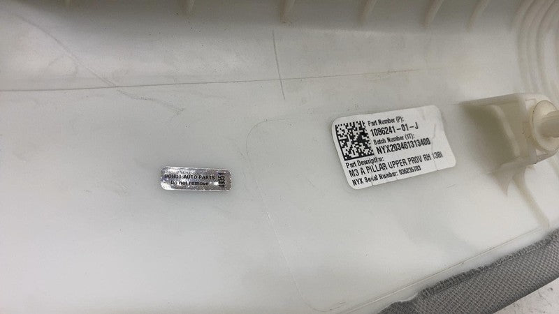 ⭕ 17-23 Tesla Model 3 Front Left & Right A-Pillar Upper Trim Cover 108