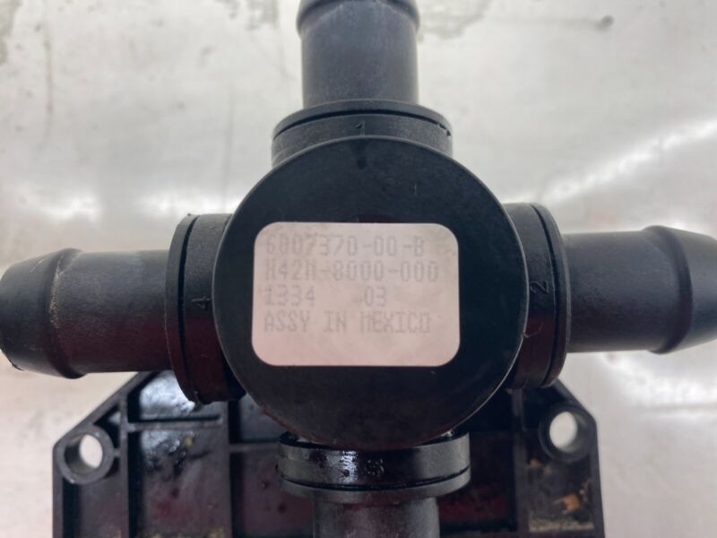 6007370 00 B 2012-2020 Tesla Model S Coolant Pump Cooling Valve Actuator 4-Way 6007370-00-B