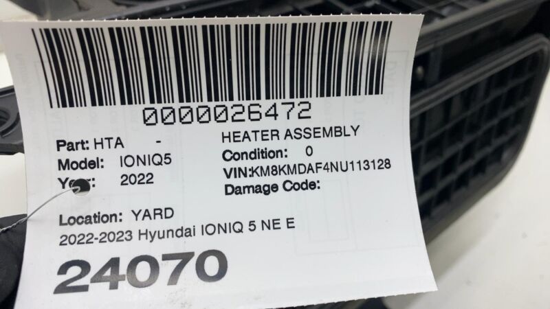 97100GI000 ⭕ 2022 2023 Ioniq 5 HVAC A/C Climate Heater Blower Motor Housing Box 97100-GI000