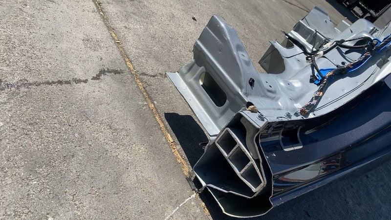 ⭕ 24-25 Model 3 Rear Driver Side Quarter Panel Structure Cutout Left Gray - PN01