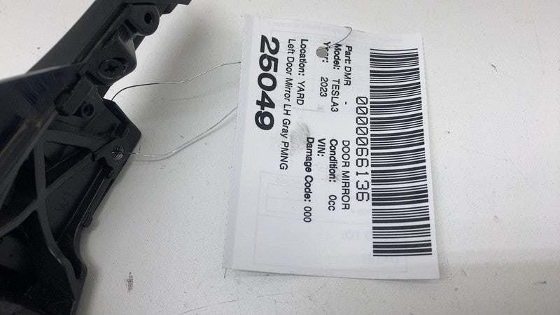 1592031-00-F ⭕ 2021-2025 Tesla Model 3 Left Exterior View Door Mirror Gray PMNG 1592031-00-F