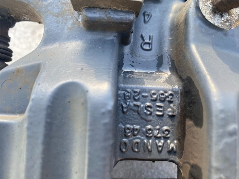 1078542 00 B ⭕ 12-20 Model S X Rear Passenger Caliper w/ Brake Hose Line Right 1078542-00-B