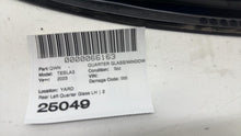 ⭕ 2021-2023 Tesla Model 3 Rear Left Corner Window Quarter Glass LH 1514978-01-D