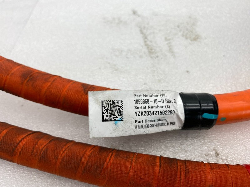 105586810D ⭕ 16-20 Model S Rapid Splitter Battery Port & Wiring Cable Harness 1507386-11-C