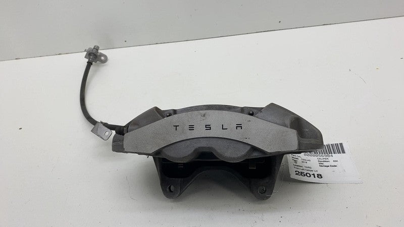 104462100D ⭕ 2017-2023 Tesla Model 3 Front Left Caliper w/ Brake Hose Line LH 1044621-00-D