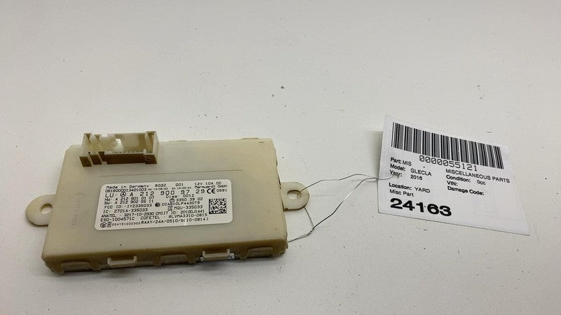 2016-2019 Mercedes-Benz GLE350  E350 SL550 Keyless Go Entry Control Mo
