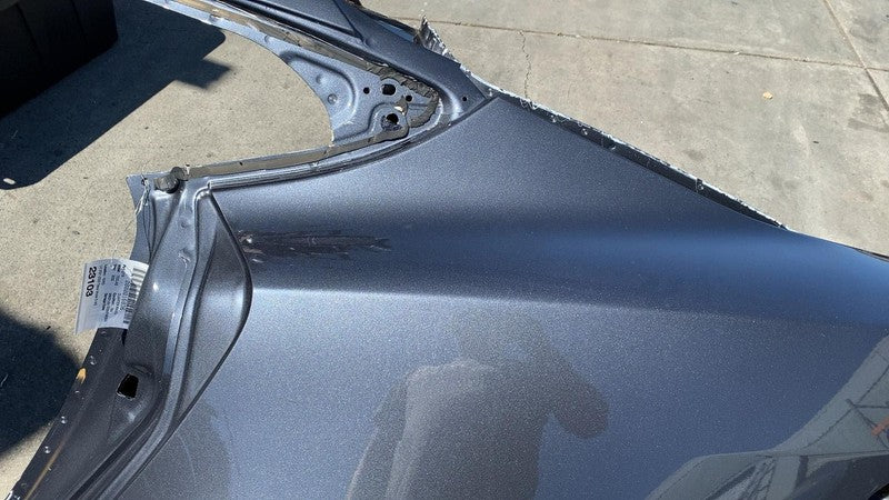 ⭕ 2021-2023 Tesla Model S Rear Driver Side Quarter Panel Cut Out Left Gray PMNG