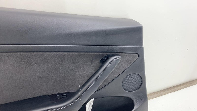 ⭕ 21-23 Model 3 Rear Driver Side Interior Door Panel Trim Card Left 15