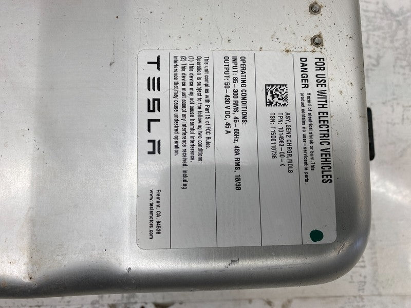 ⭕ 12-15 Tesla Model S MS On-Board Charger Charging Module Unit GEN2 10
