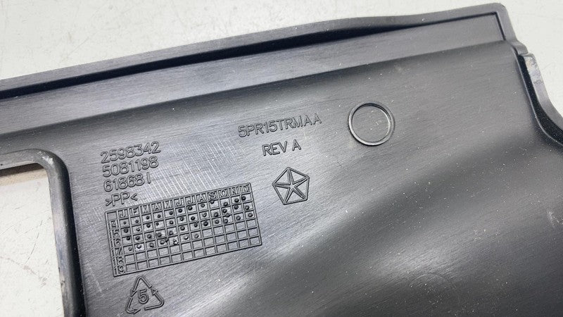 5PR15TRMAA ⭕ 2015-2018 Jeep Wrangler Rear Floor Jack Cover Trim Panel Assembly 5PR15TRMAA