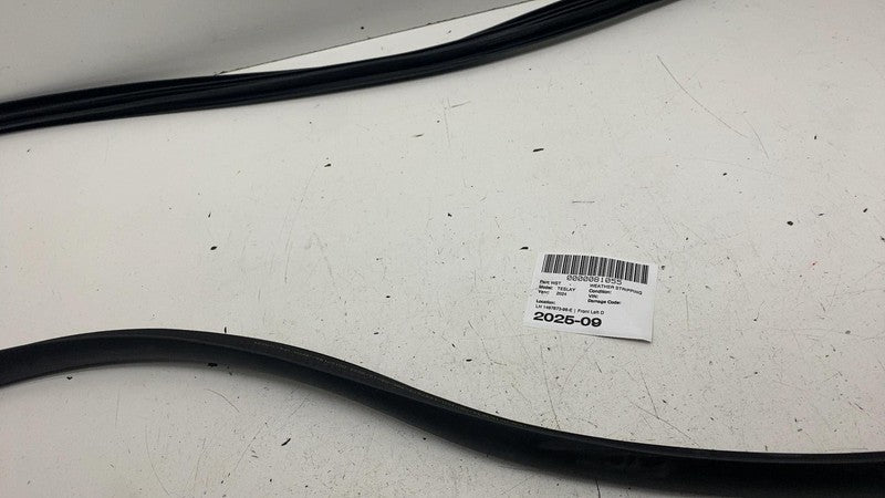 ⭕ 20-25 Tesla Model Y Front Left Door Body Weatherstrip Rubber Seal 14